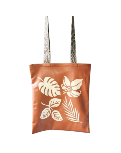 Bolsa en Cuerina Tropical