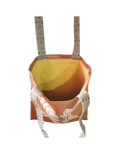 Bolsa en Cuerina Tropical