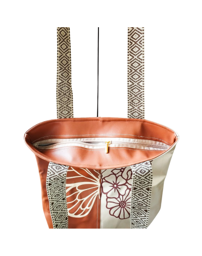 Bolso en Cuerina Mariposa