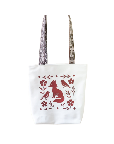 Bolso en Cuerina Animalitos