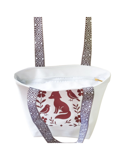 Bolso en Cuerina Animalitos