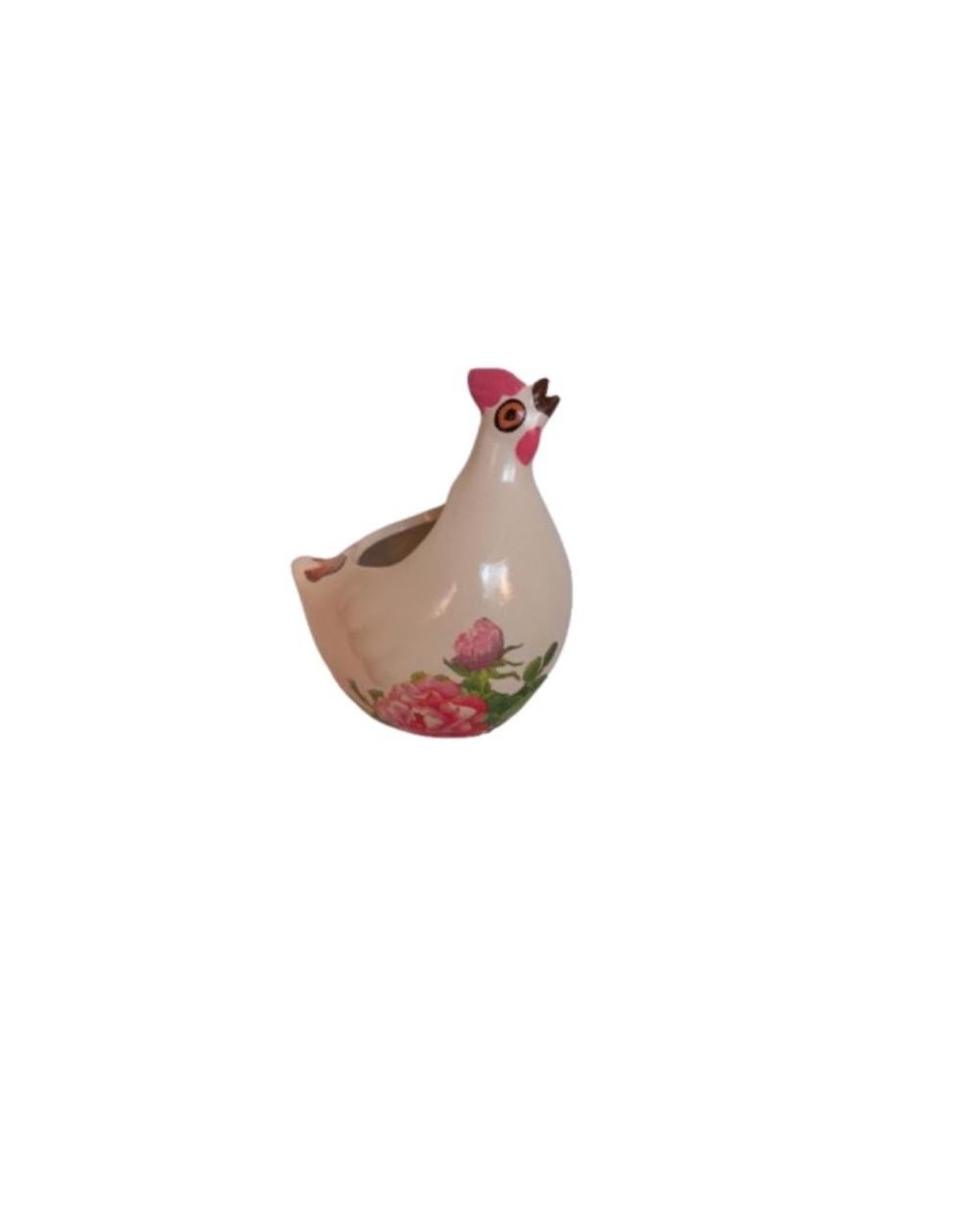 gallina en ceramica