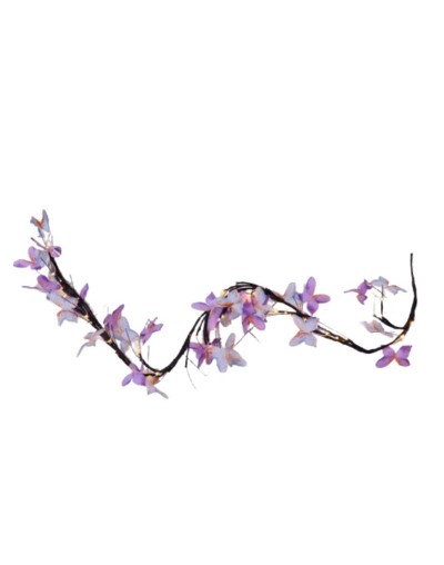 ADORNO FLORAL CON LUZ