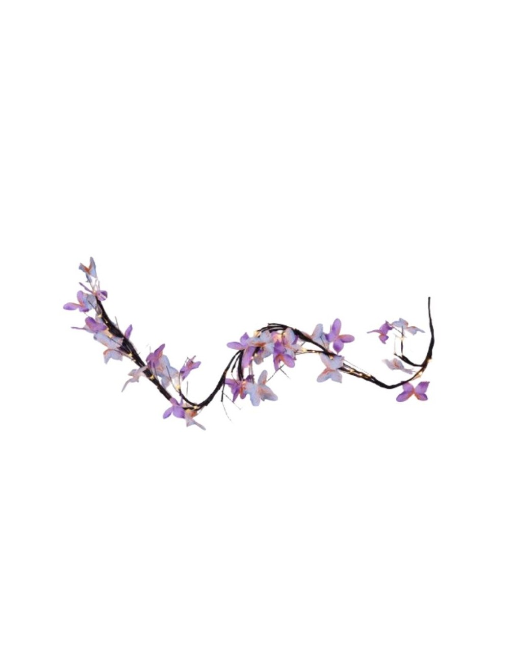 ADORNO FLORAL CON LUZ