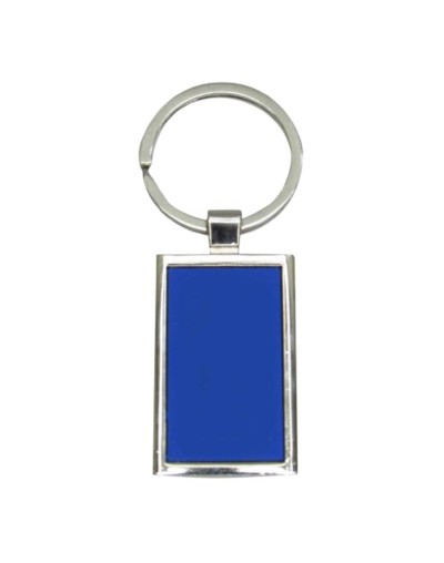 LLAVERO METÁLICO RECTANGULAR