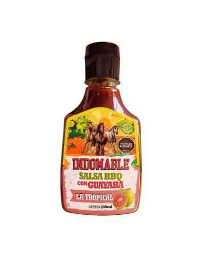 Indomable La Tropical BBQ de guayaba 