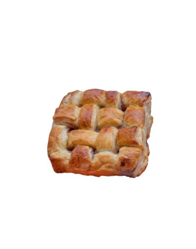 pastel hojaldrado de mora