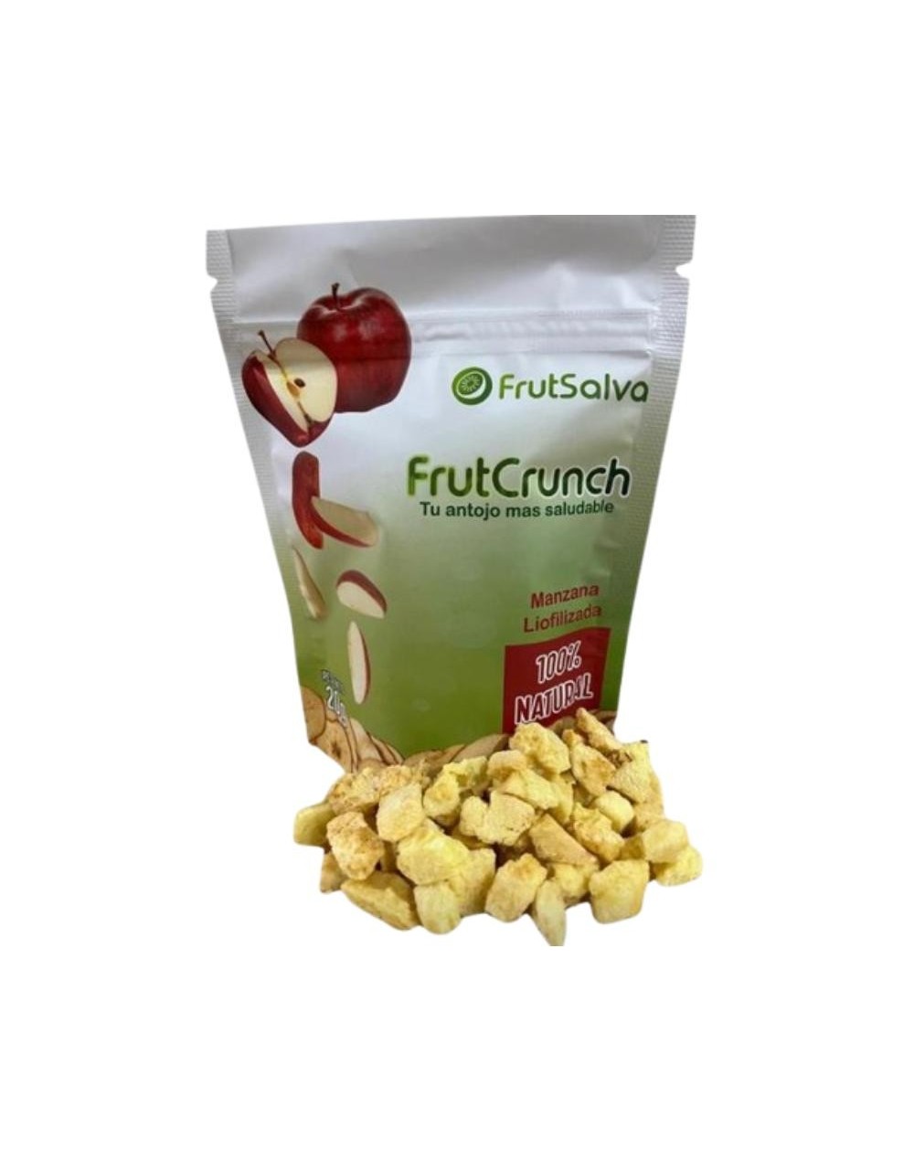 Snack de manzana liofilizada frutsalva 20g