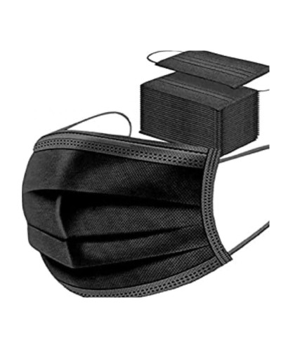 TAPABOCAS INFANTIL NEGRO