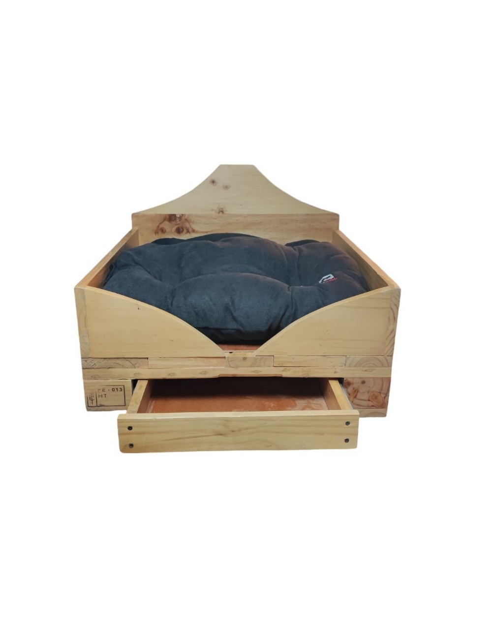 Genial Cama para perros y gatos medianos en base de estiba 60x60