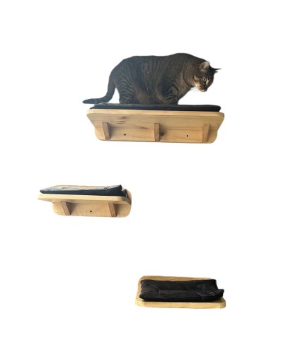 Irremplazable Combo Micho Gimnasio Para Gatos Pared