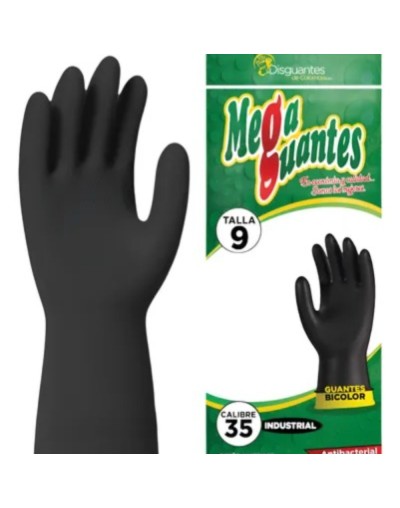 GUANTES DE CAUCHO CALIBRE 35