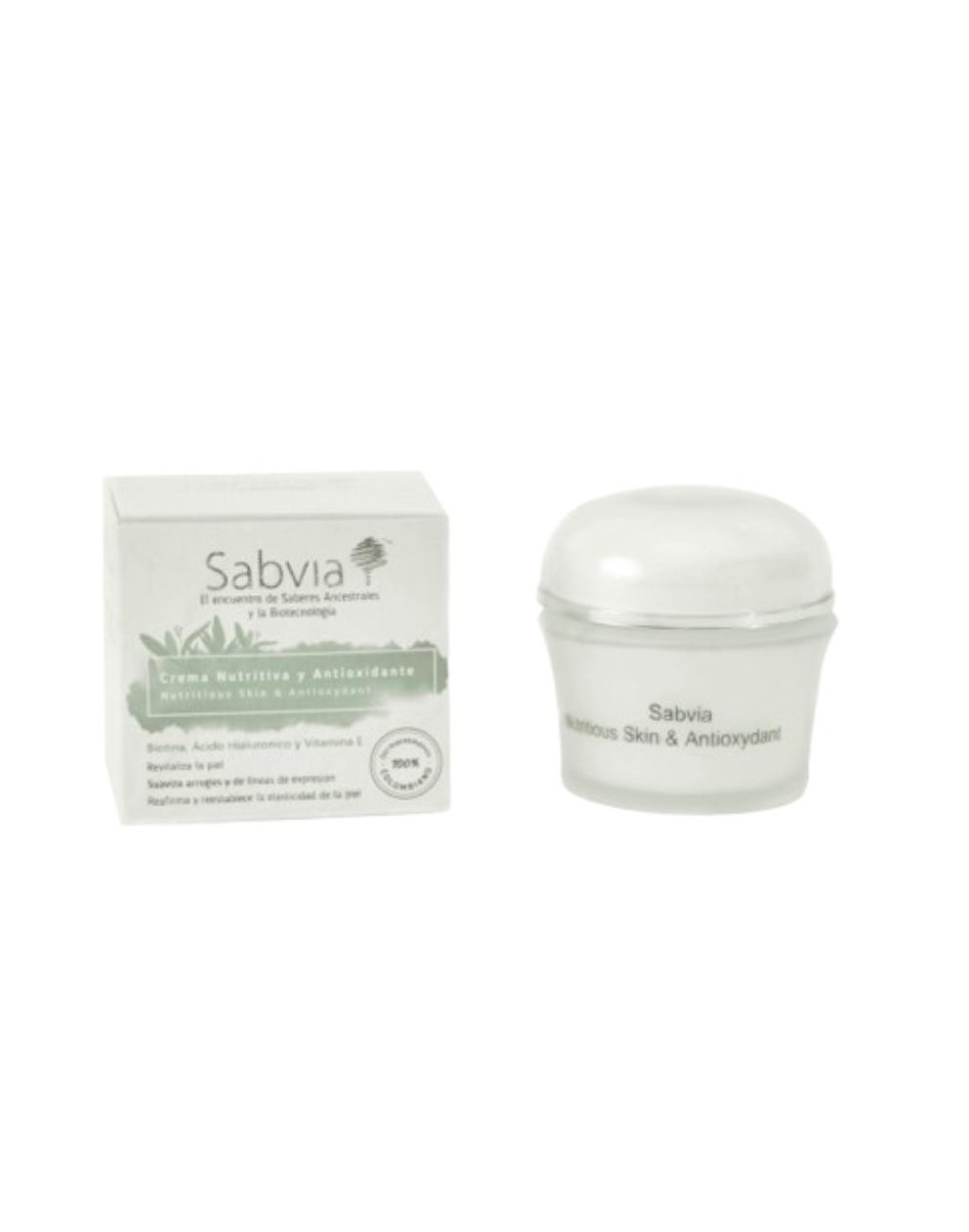 Crema Nutritiva con Biotina y Panthenol 50g