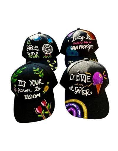 Gorras – Pintadas a Mano – Personalizadas