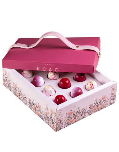 Regalo Día de las Madres – 12 Bombones gourmet y Empaque Reutilizable