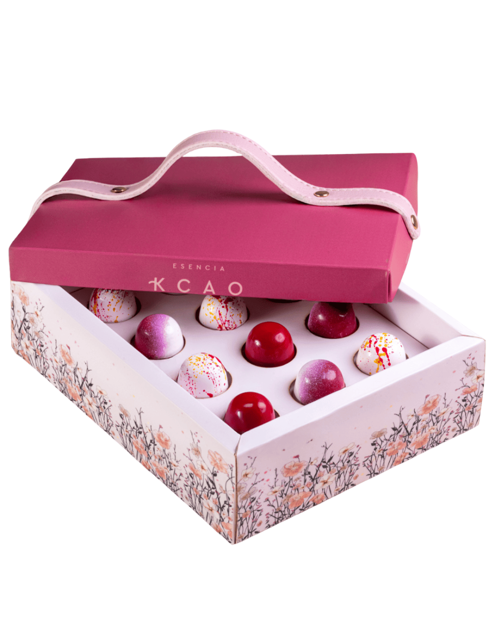 Regalo Día de las Madres – 12 Bombones gourmet y Empaque Reutilizable