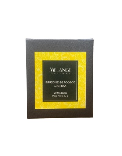 Infusiones de Rooibos Surtidas Caja por 20 bolsitas 50gr