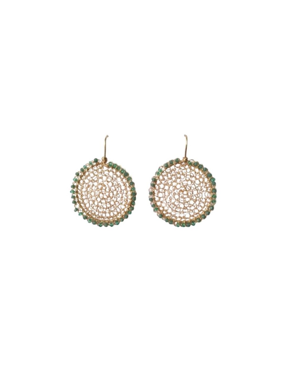 ARETES ESQUELETO CIRCULO VERDE