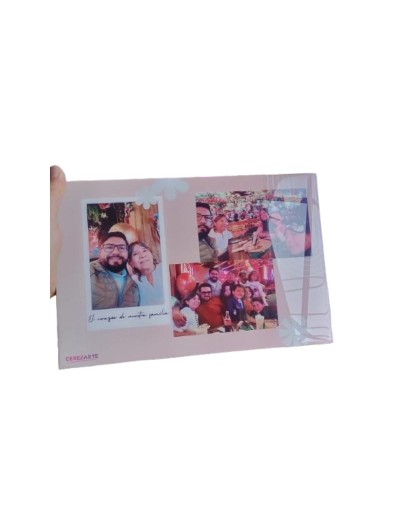 Cuadro Decorativo Personalizado En Resina 20x30 Cm
