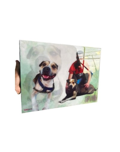 Cuadro Decorativo Personalizado En Resina Cerezarte 30x40 Cm