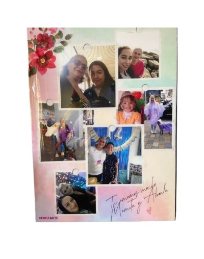 Cuadro Decorativo Personalizado En Resina  50x70 Cm