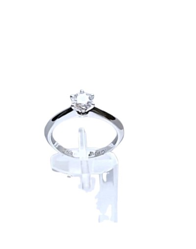 Anillo Oro 18k y Misanita