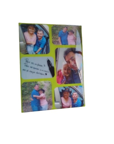 Cuadro Decorativo Personalizado En Resina 20x15 Cm