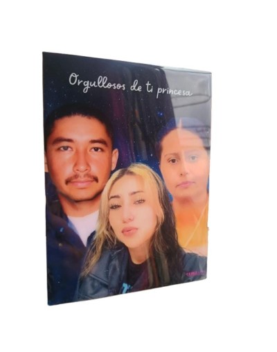 Cuadro Decorativo Personalizado En Resina 20x15 Cm