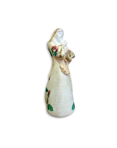 Virgen de la Salud hecha a mano – Figura de 20 cm de fe y sanación