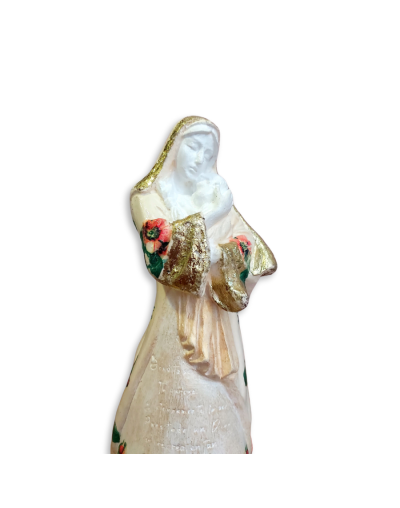 Virgen de la Salud hecha a mano – Figura de 20 cm de fe y sanación