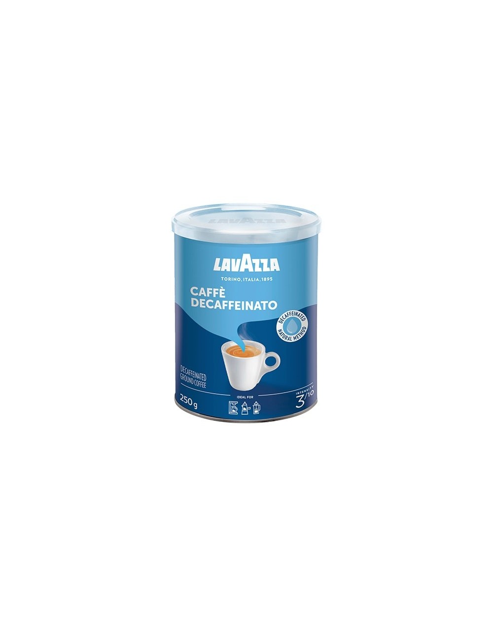 CAFE LAVAZZA MOLIDO DESCAFEINADO 250 GR