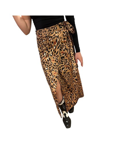 Falda Leopardo