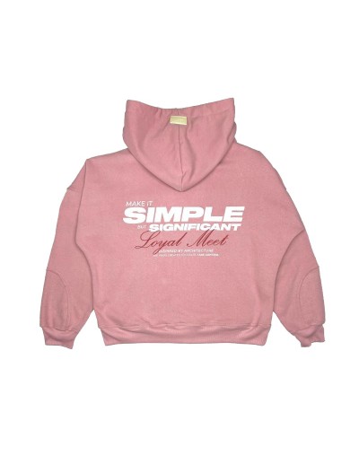 HOODIE NEOCLASIC PALO ROSA