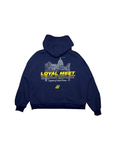 HOODIE NEOCLASICC AZUL NAVY