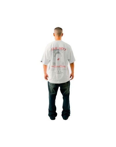 CAMISETA OVERSIZE NEOCLASSICAL BLANCA