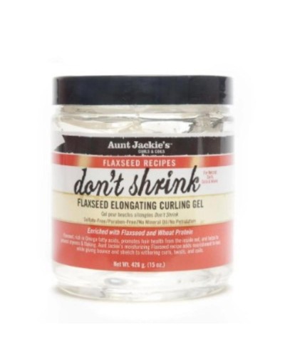 AUNT JACKIES FLAXSEED RECIPES DONT SHRINK CURLING GEL