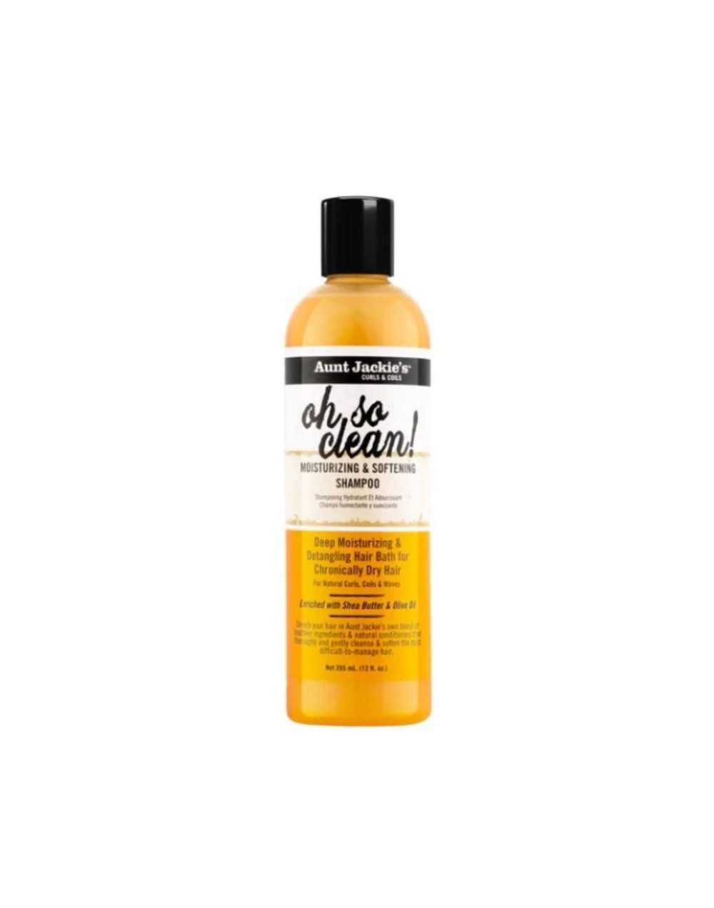 AUNT JACKIES OH SO CLEAN MOISTURIZING AND SOFTENING SHAMPOO