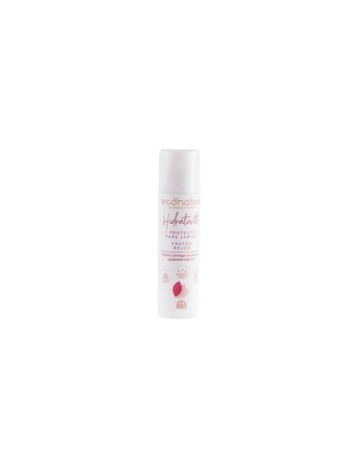 Bálsamo labial hidratante extractos naturales frutos rojos Econativa