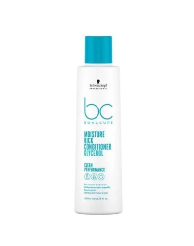 SCHWARZKOPF BONACURE MOISTURE KICK CONDITIONER GLYCEROL 200ML