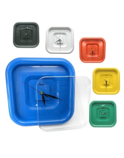 RELOJ DE PARED CUADRADO 