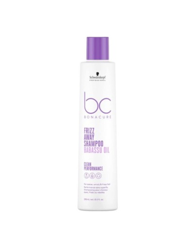 SCHWARZKOPF BONACURE FRIZZ AWAY SHAMPOO BABASSU OIL 250ML