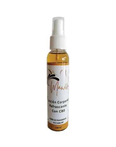 Loción corporal con CBD