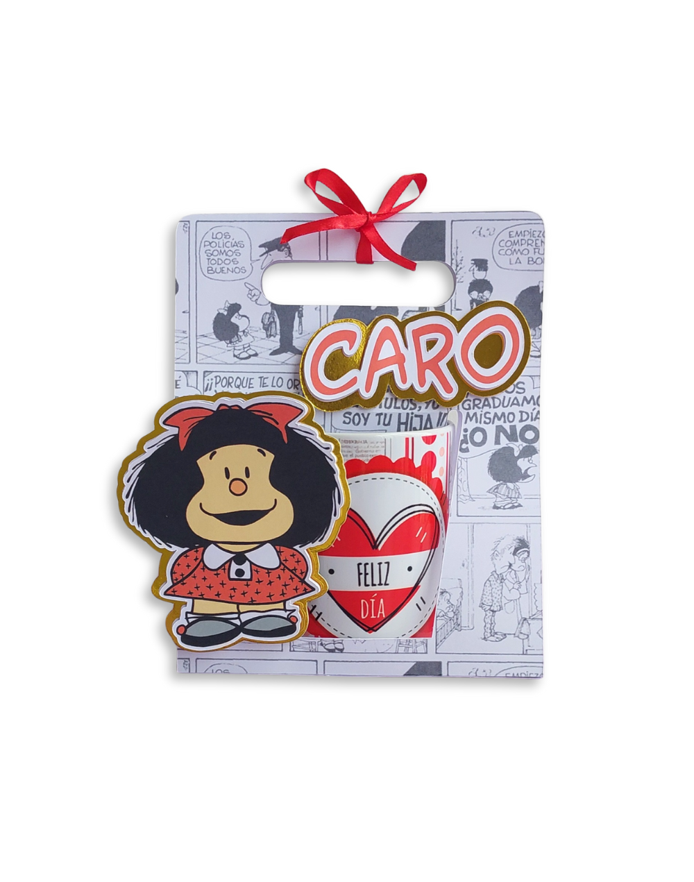Taza Mafalda Personalizada - Reflexión, Humor y Café en Cada Sorbo
