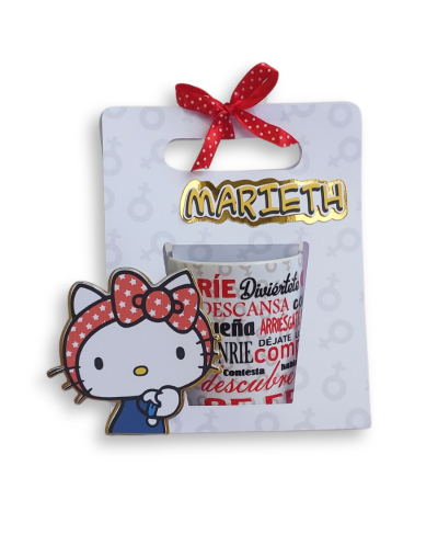 Mug Hello Kitty Empoderada - Fuerza y Motivación en Cada Sorbo