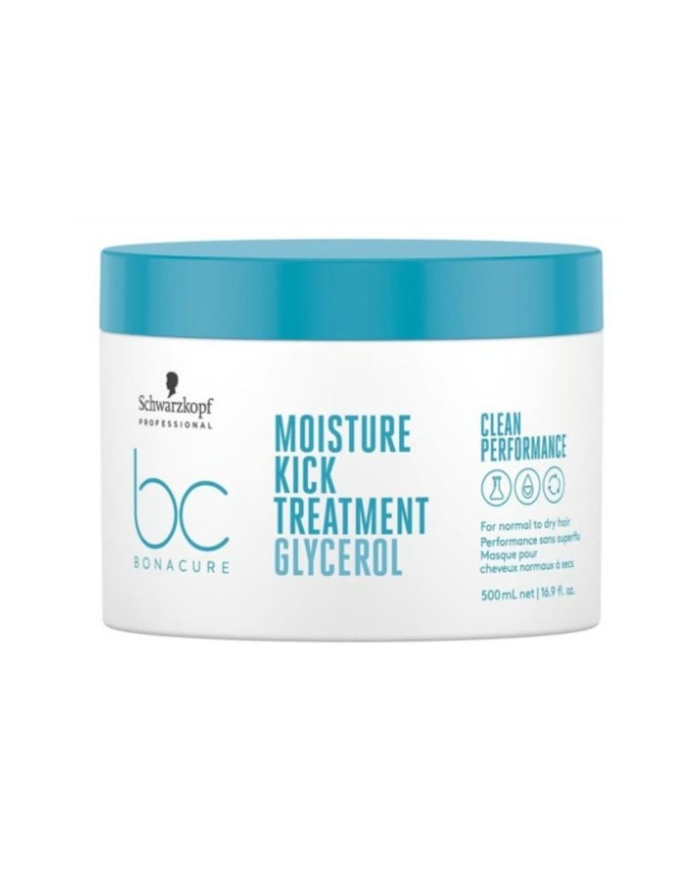 SCHWARZKOPF BONACURE MOISTURE KICK TREATMENT GLYCEROL 500ML