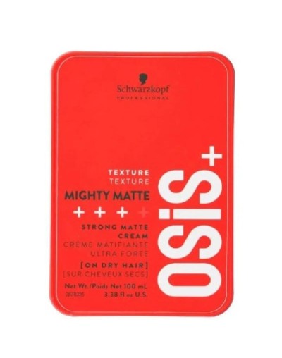 SCHWARZKOPF OSIS TEXTURE MIGHTY MATTE STRONG MATTE CREAM 100ML