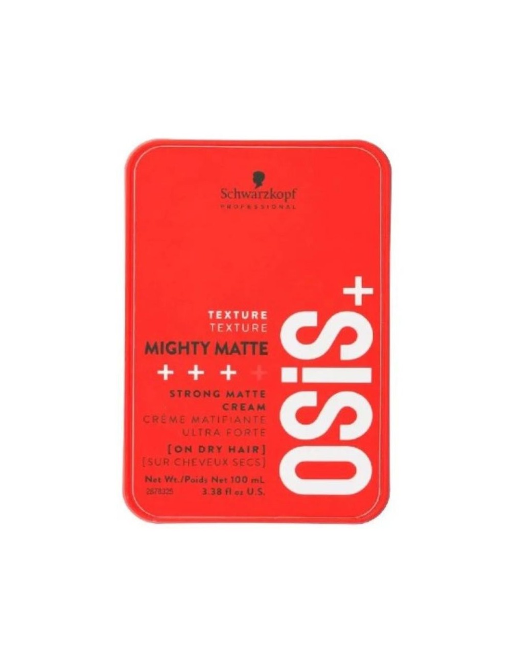 SCHWARZKOPF OSIS TEXTURE MIGHTY MATTE STRONG MATTE CREAM 100ML