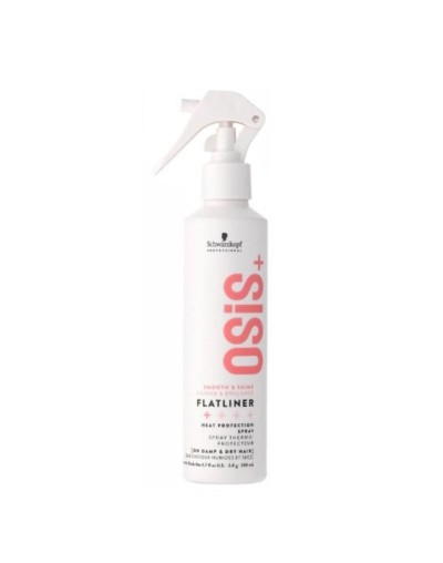 SCHWARZKOPF OSIS SMOOT AND SHINE FLATLINER HEAT PROTECTION SPRAY 200ML