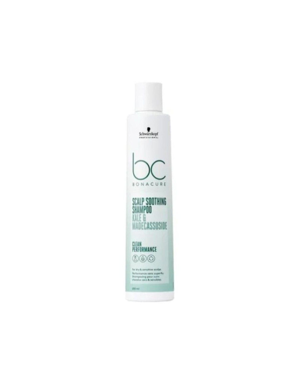 SCHWARZKOPF BONACURE SCALP SOOTHING SHAMPOO KALE AND MADECASSOSIDE 250ML
