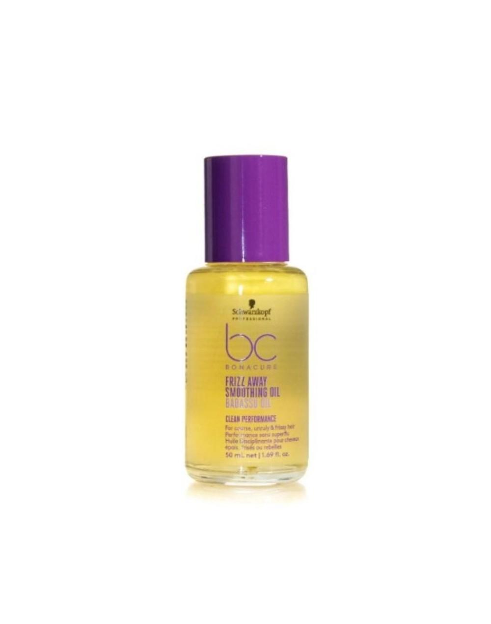 SCHWARZKOPF BONACURE FRIZZ AWAY SMOOTHING OIL BABASSU OIL 50ML